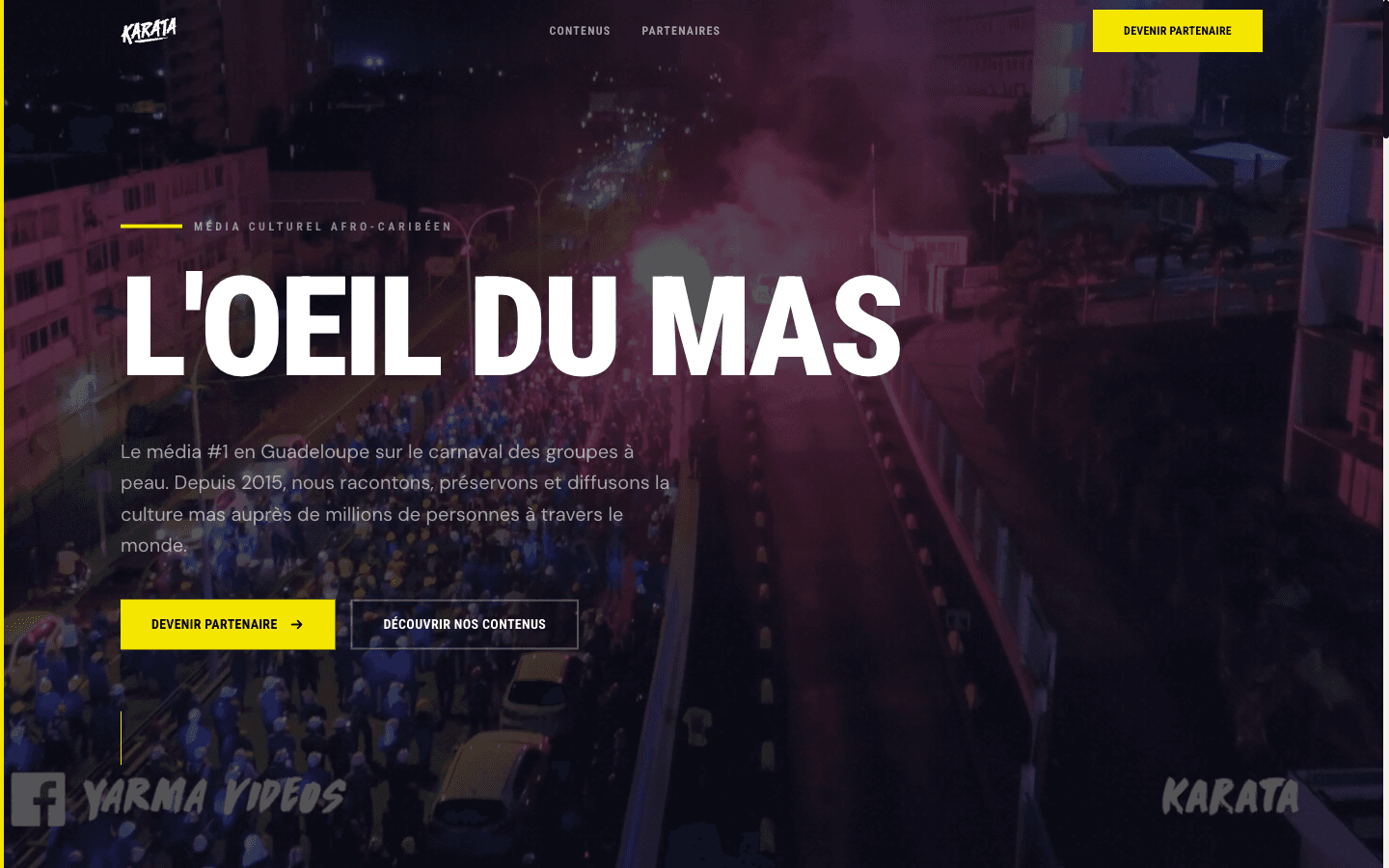 Aperçu principal de Site Asso Karata