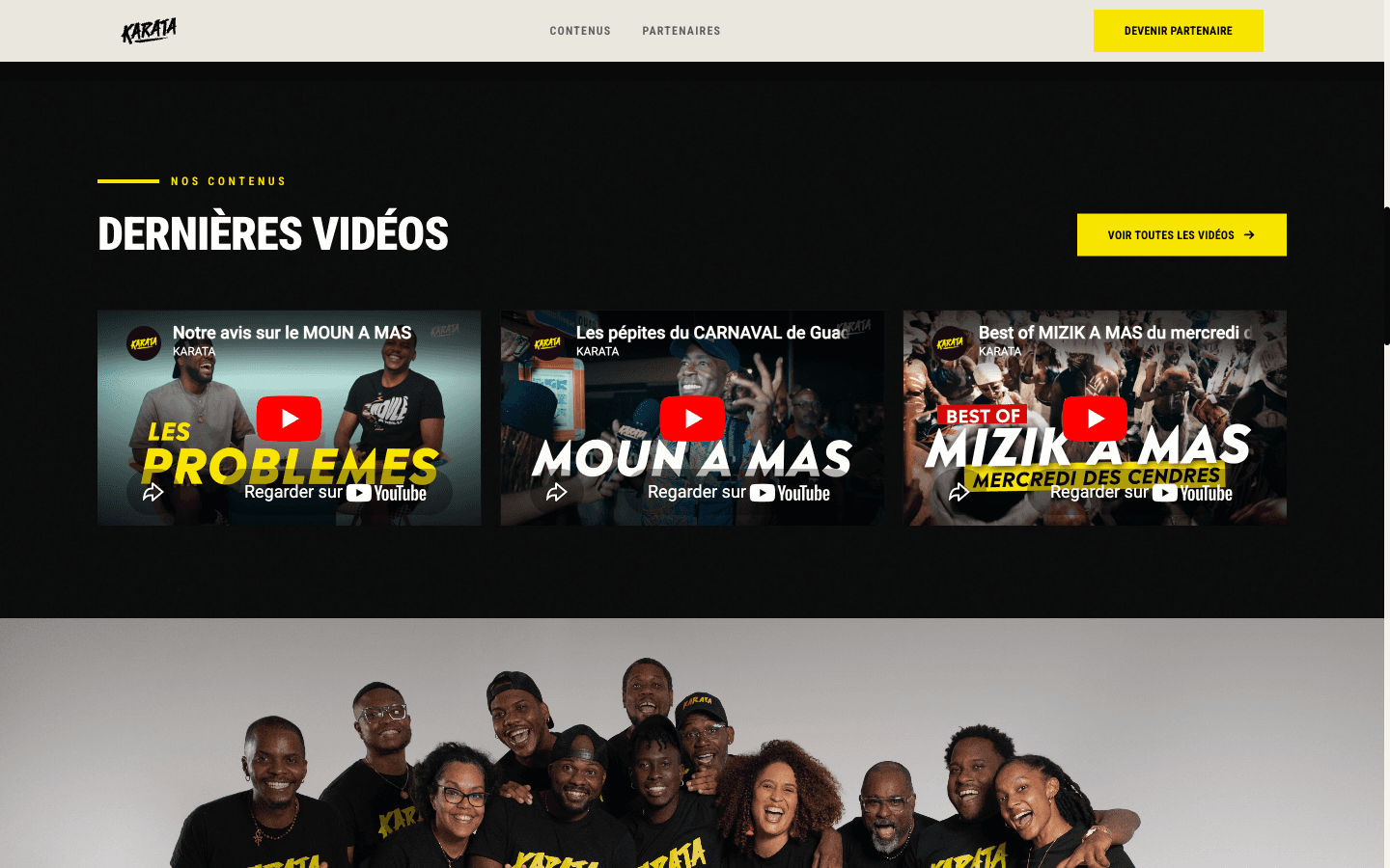 Vue secondaire de Site Asso Karata