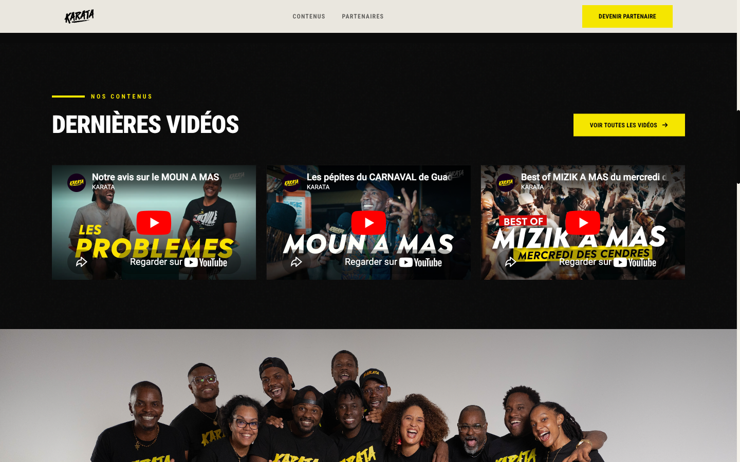 Vue secondaire de Site Asso Karata